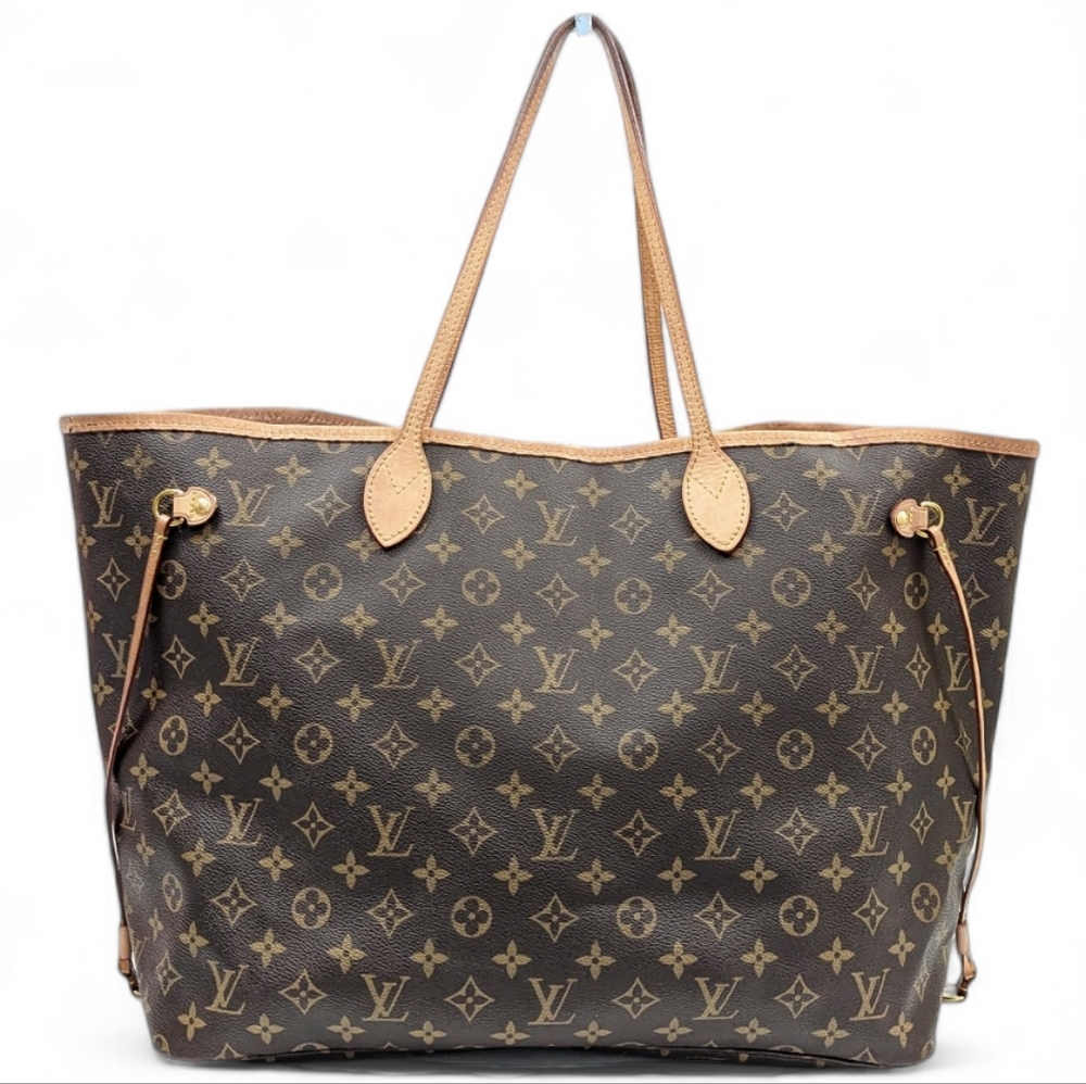 ✨️💎Authentic Louis Vuitton fuchsia Neverfull GM Monogram Bag - Picture 9 of 16